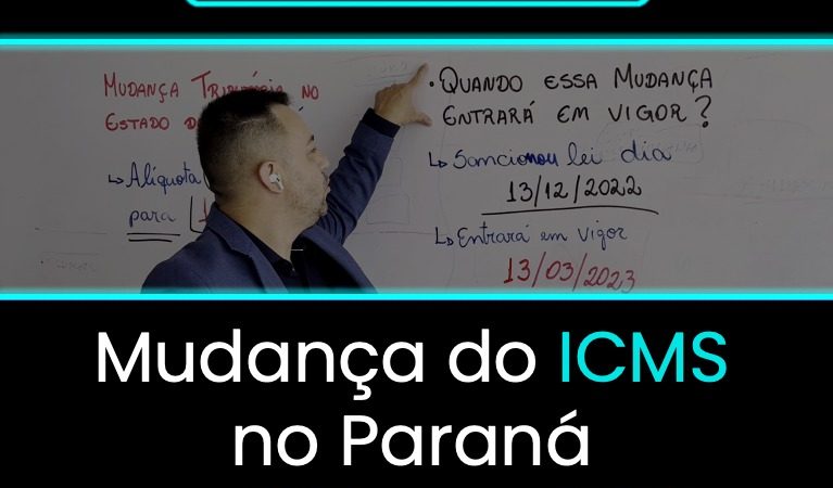 Mudança Tributária do ICMS no Paraná 18% para 19%