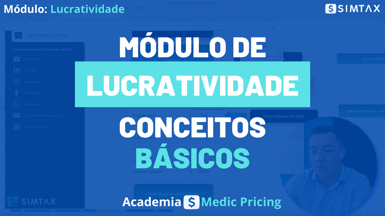 MODULO DE LUCRATIVIDADE CONCEITOS BASICOS - ACADEMIA MEDIC PRICING
