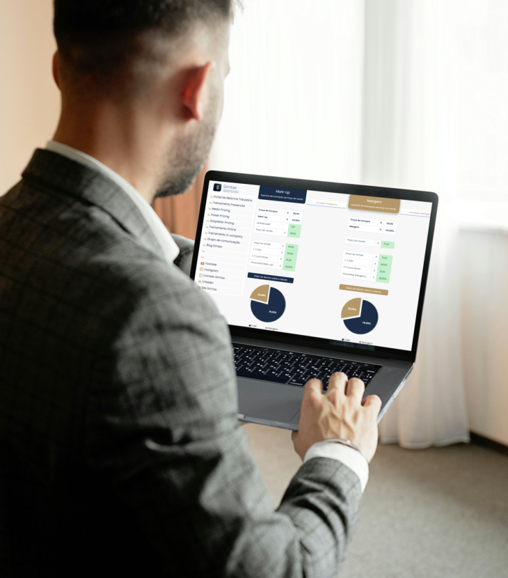 Simulador de Lucratividade – Margem x Markup