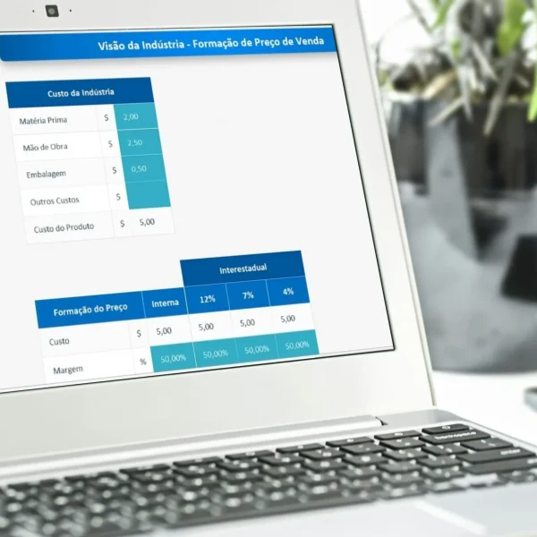 Simulador Formação de Preço de Venda para Indústria