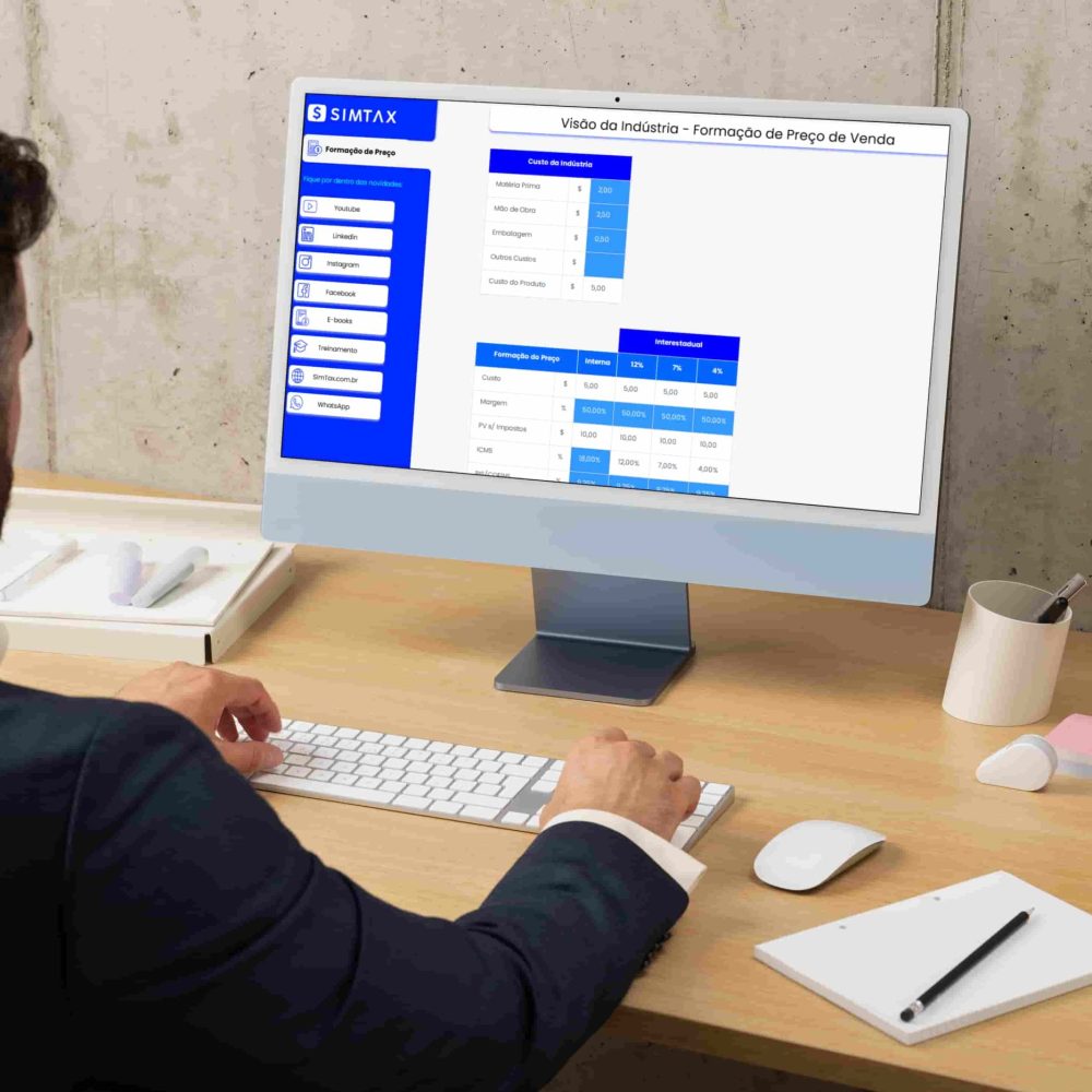 Simulador Formação de Preço de Venda para Indústria